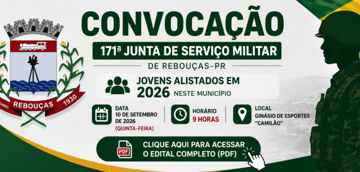 Convocação 171ª Junta de Serviço Militar